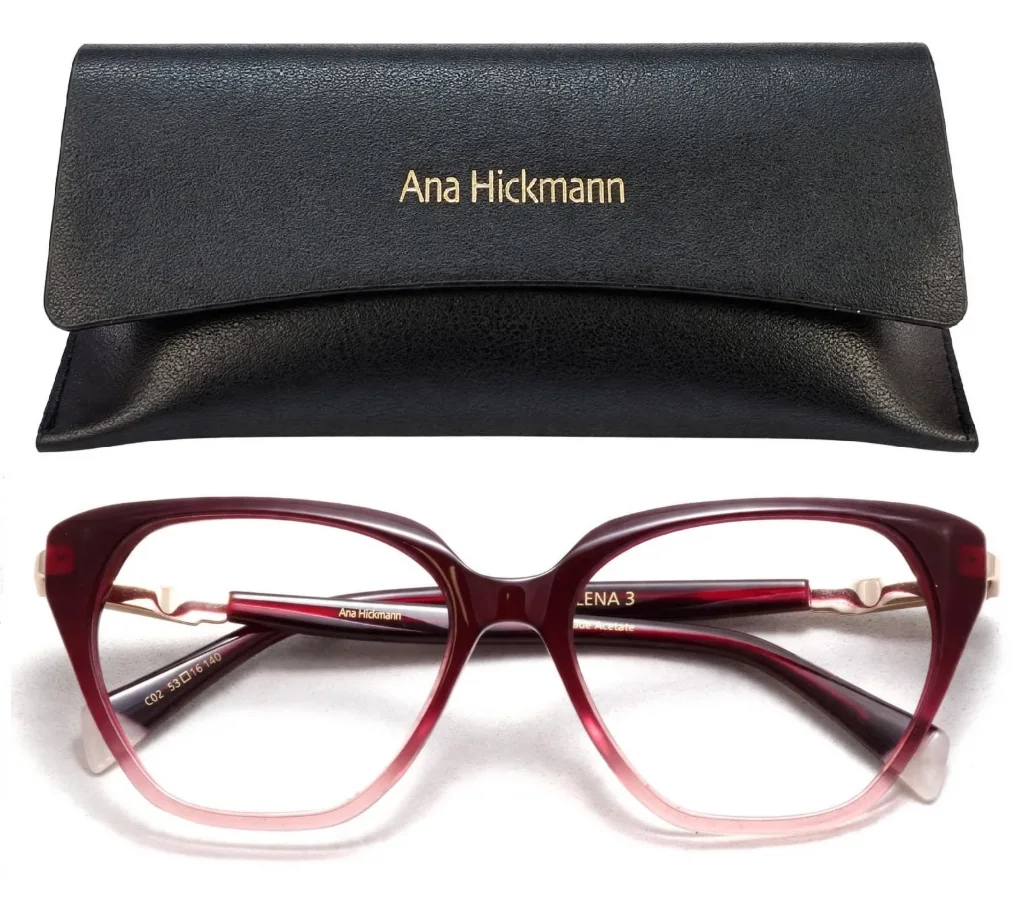 Óculos De Grau Ana Hickmann Lena Armação 3C02 Original Eyerwear